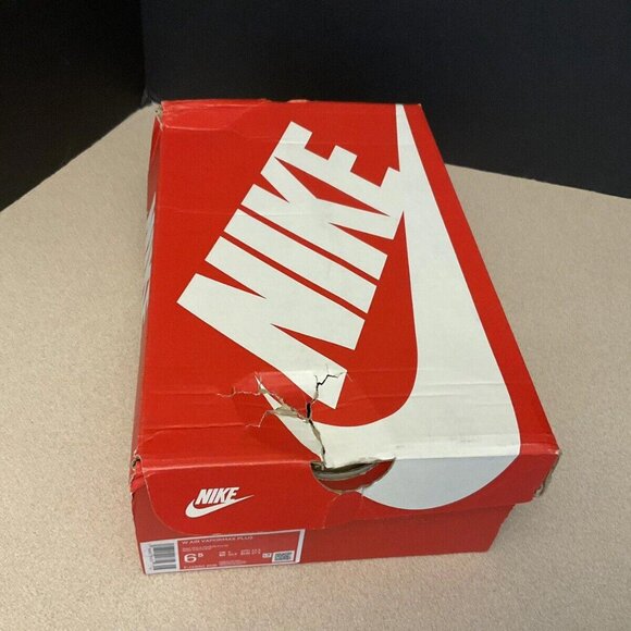 New! Womens Nike Air Vapormax Plus Pink Spell/Citron Pulse Running Shoes. SZ 6.5 - Picture 9 of 9